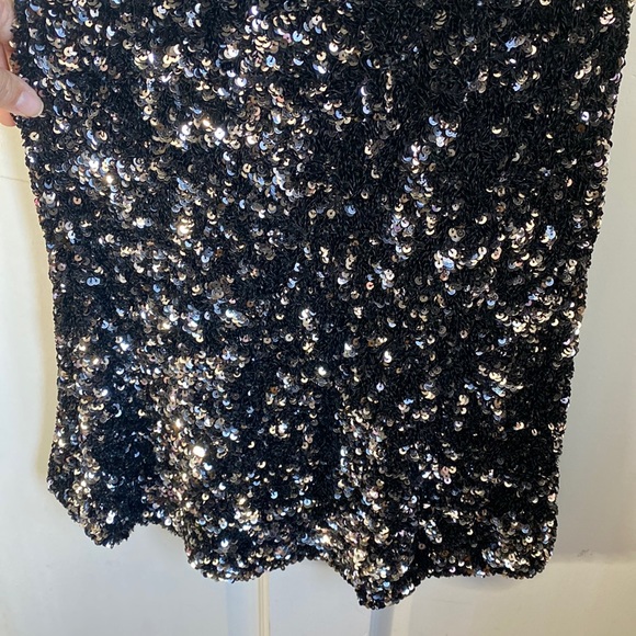 Zara Open Back Sequin Knit Dress Limited Edition NWT - Picture 8 of 15